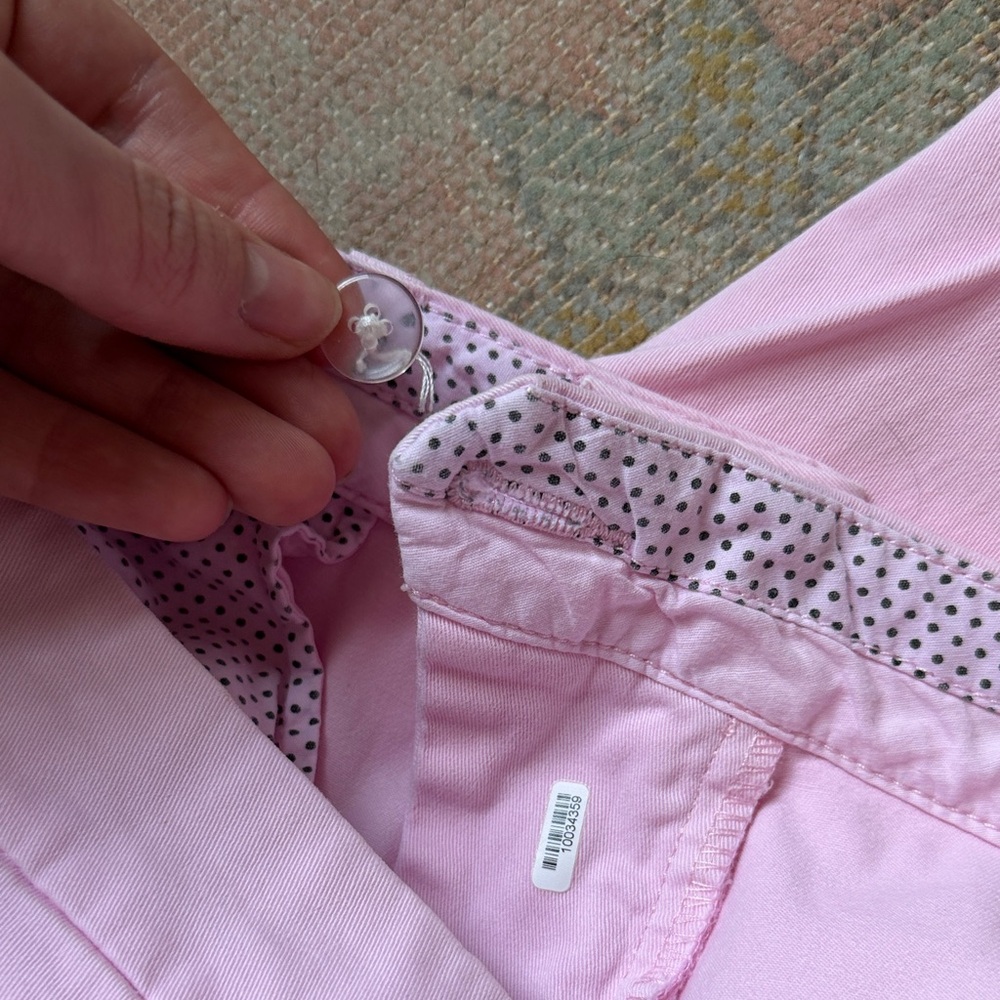Joules Women Slim Chino Pants in Pale Pink US 8 - Picture 7 of 7
